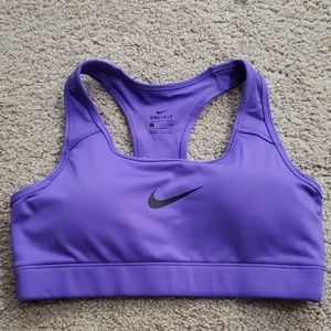 Purple Nike Sports Bra